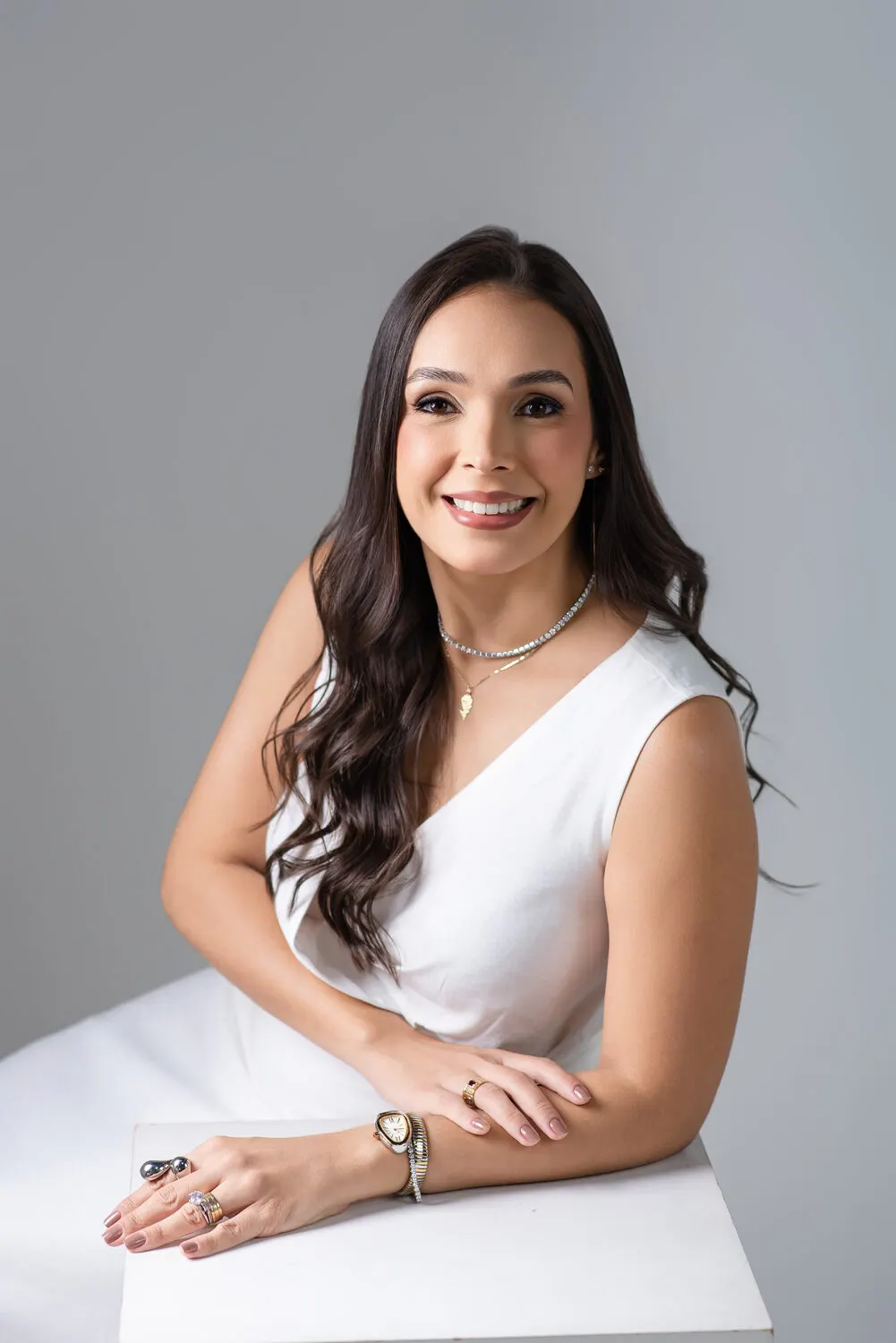 Retrato de Dra. Gabriela Meneghel, advogada responsável pela Meneghel Advocacia
